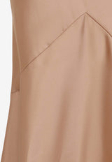 Satin Maxi Dress