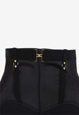 Bondage High-Waist Pencil Skirt