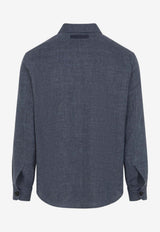 Cashmere Blend Long-Sleeved Shirt