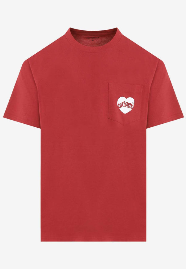 Amour Pocket Crewneck T-shirt