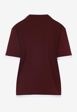 Triangle Logo Layered T-shirt