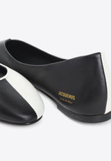 Ovalo Two-Tone Ballet Flats