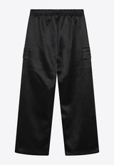 Wide-Leg Cargo Pants