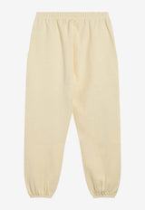 Fear Of God Essentials Logo Patch Track Pants Yellow 130SP255858FW/R_FEARE-GY