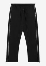 Fear Of God Essentials Contrasting Trims Track Pants Black 130SP258060F/R_FEARE-BC
