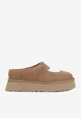 Bea Mary-Jane Flatform Suede Slippers