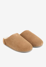 Elea Slip-On Suede Slippers