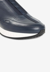 Slip-On Leather Sneakers