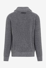 Knitted Cashmere Cardigan