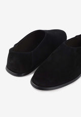 Suede Loafers