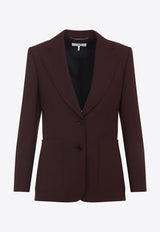 Single-Breasted Wool Blazer