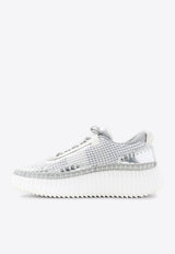 Nama Mesh and Leather Sneakers