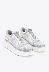 Nama Mesh and Leather Sneakers