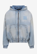 Amiri Vintage Denim Hooded Jacket Denim