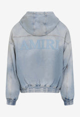 Amiri Vintage Denim Hooded Jacket Denim