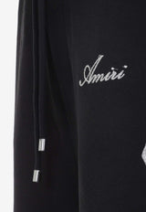 Amiri Bones Oversized Track Pants Black