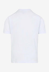 Amiri Eagle-Print Crewneck T-shirt White