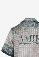 Amiri Bandana-Print Bowling Shirt Multicolor