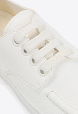 Leather Low-Top Sneakers