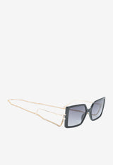 Square Acetate Sunglasses