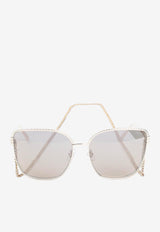Square Metal Sunglasses
