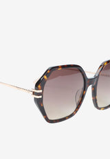 Geometric Acetate Sunglasses