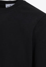 Logo-Patch Pullover Sweatshirt