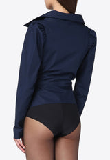 Vivienne Westwood Monday Fitted Shirt Blue 15010061W009Q/R_VIVWE-K410