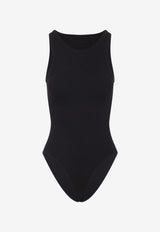 Ribbed Sleeveless Bodysuit