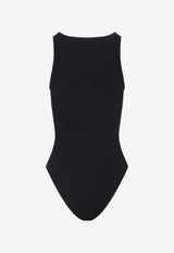 Ribbed Sleeveless Bodysuit