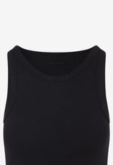 Ribbed Sleeveless Bodysuit