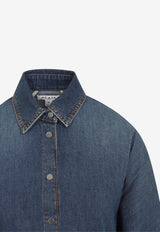 Round Denim Shirt