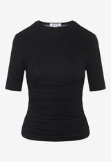 Ruched Short-Sleeved T-shirt