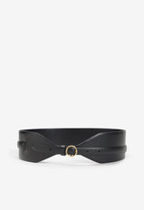 Double Wide Leather Belt