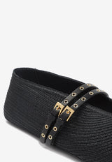 Double-Strap Ballet Flats