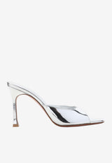 Alexa 95 Metallic Leather Mules