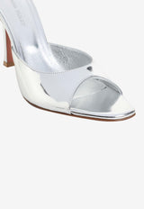 Alexa 95 Metallic Leather Mules