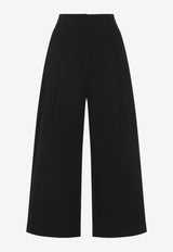 Dordoni Pleated Cropped Pants