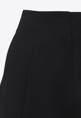 Dordoni Pleated Cropped Pants