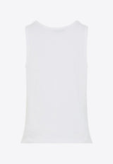 Ribbed Sleeveless T-shirt