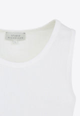 Ribbed Sleeveless T-shirt