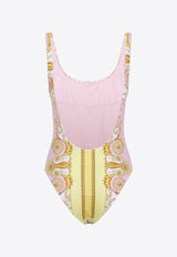 Spring Barocco Printed One-Piece Swimsuit