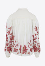 Paisley Print Blouse