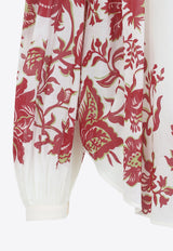 Paisley Print Blouse