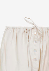 Hera Wide-Leg Drawcord Pants