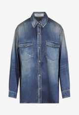 Patty Distressed Denim Jacket