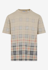 Signature Check Degrade T-shirt
