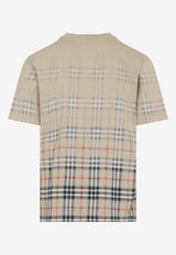 Signature Check Degrade T-shirt