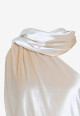 Glossy Velvet Maxi Dress