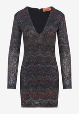 Long-Sleeved Mini Dress